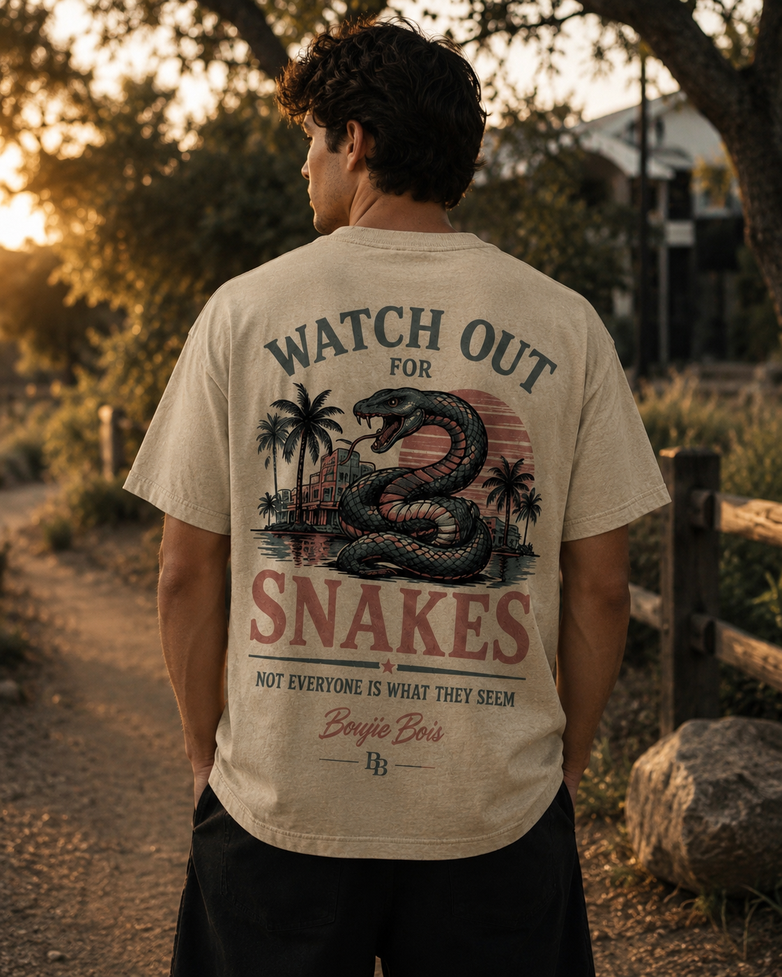 Watch Out For Snakes — Boujie Bois, photographed in Sedona, Arizona