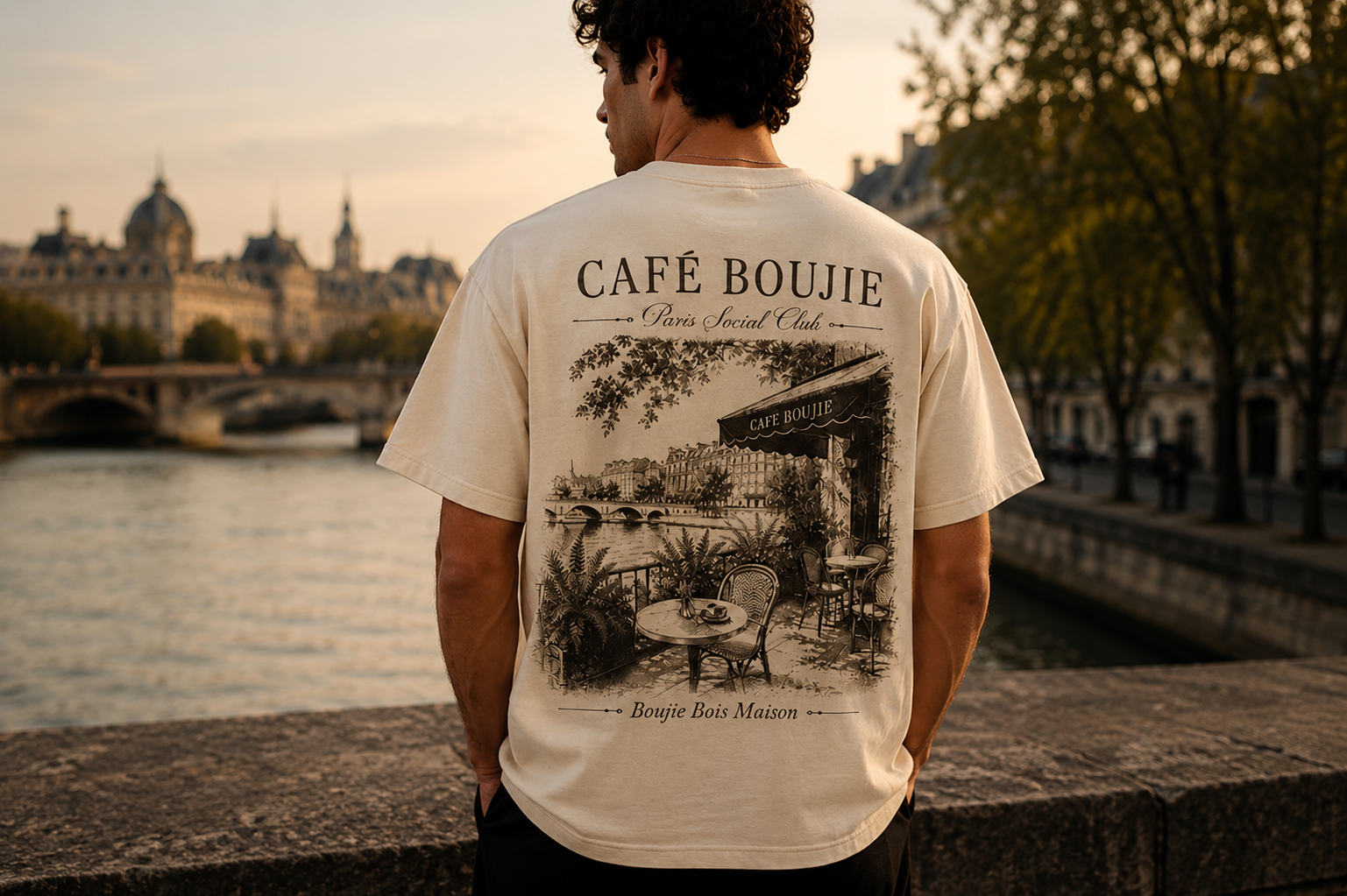 Café Boujie — Boujie Bois, photographed in Paris, France
