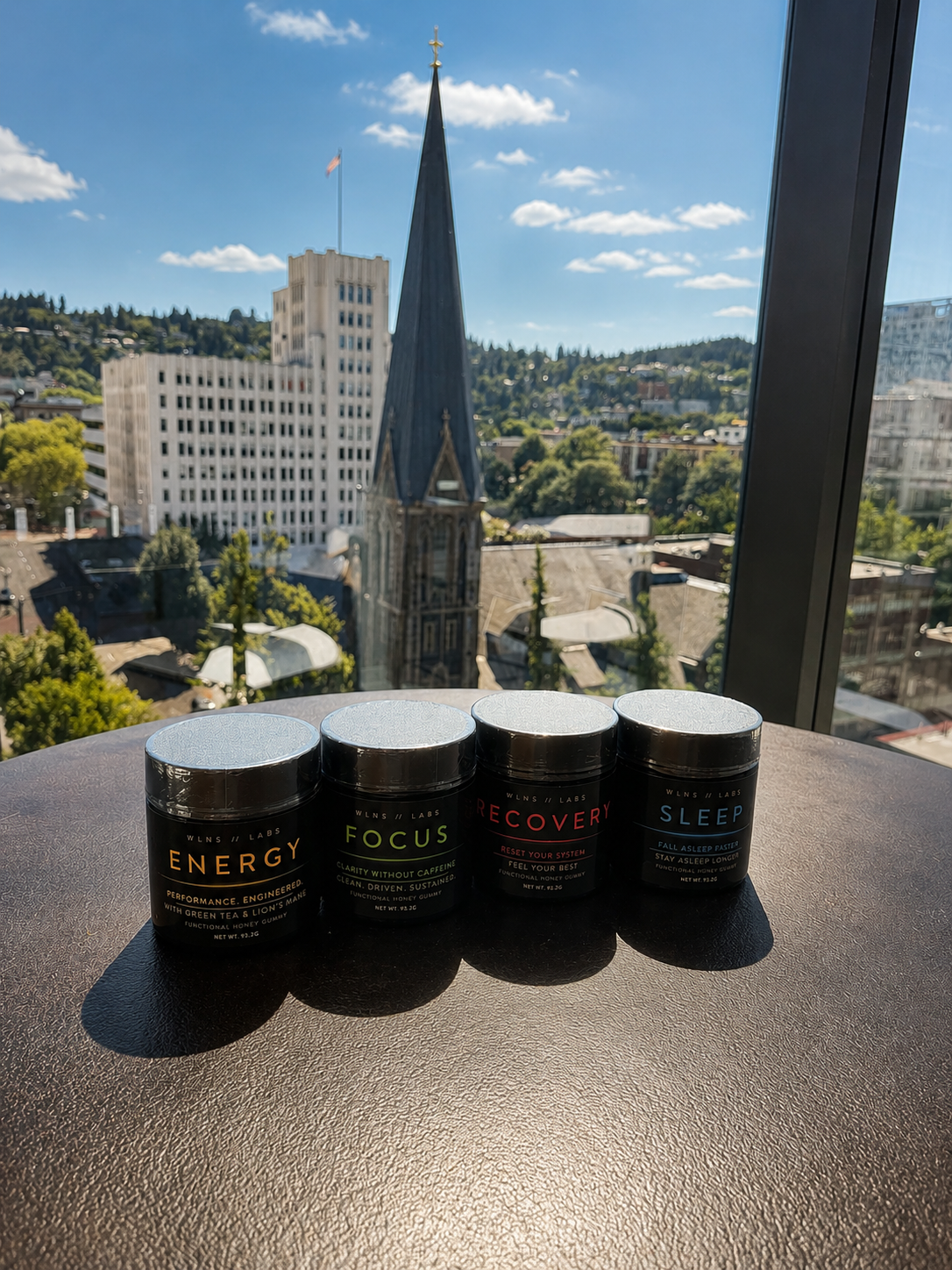 The core four — Energy, Focus, Recovery, Sleep.