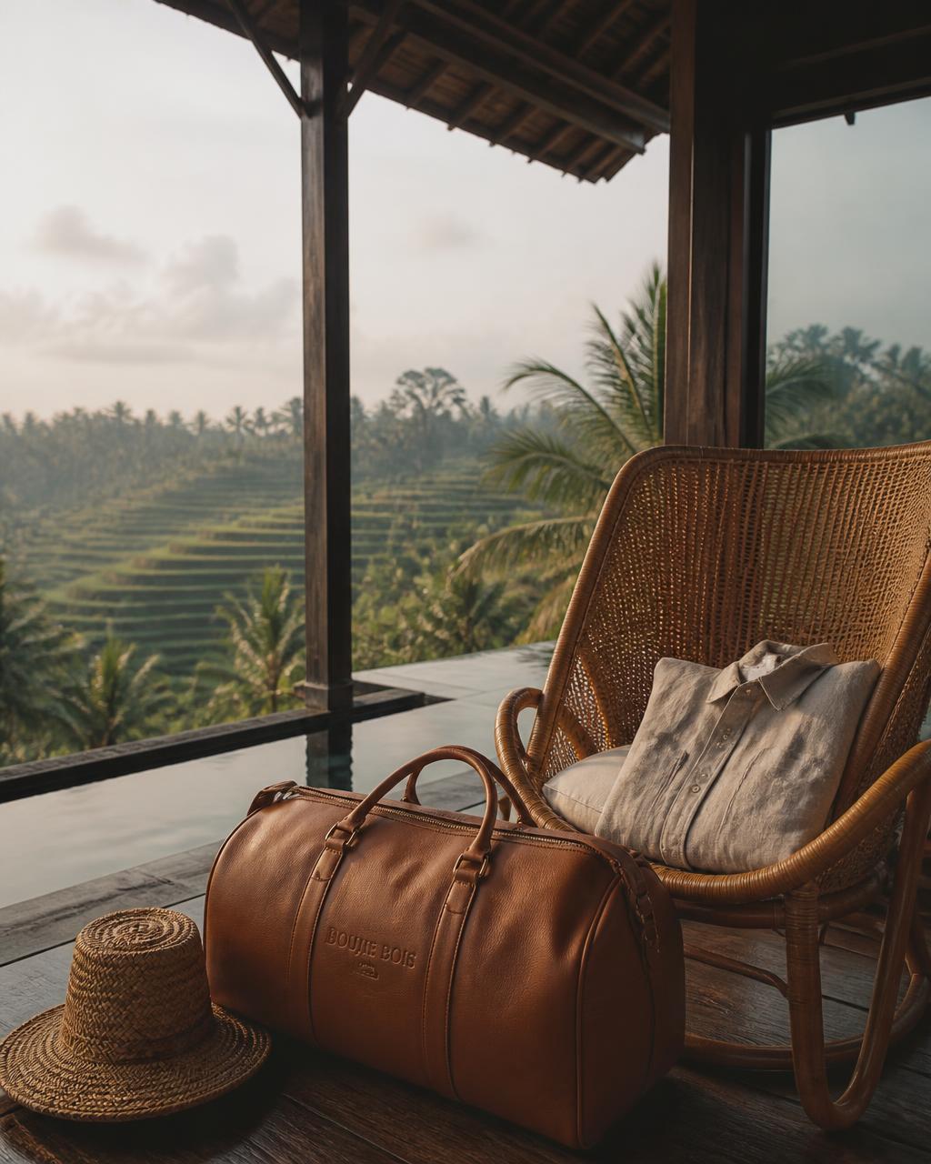 Bali, Indonesia — Boujie Bois leather goods photographed on location